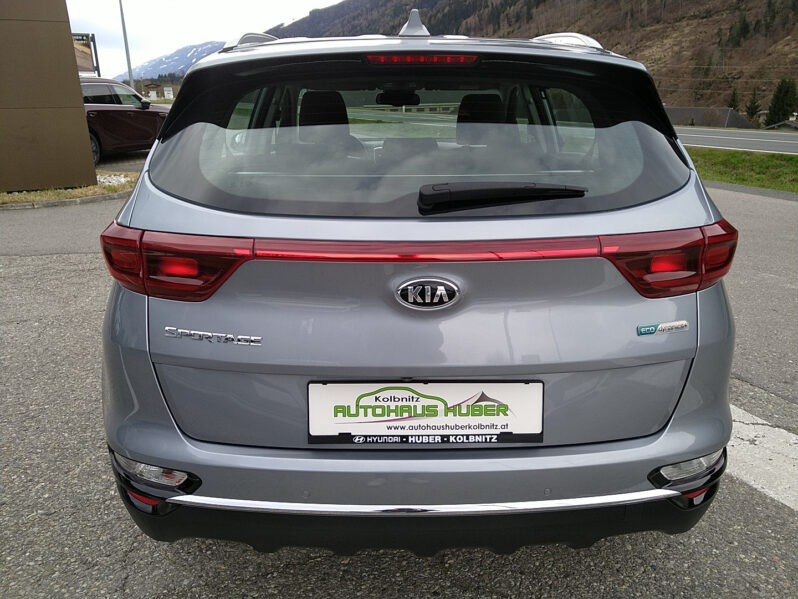 KIA Sportage 1,6 CRDI AUTOMATIK AWD SILBER voll