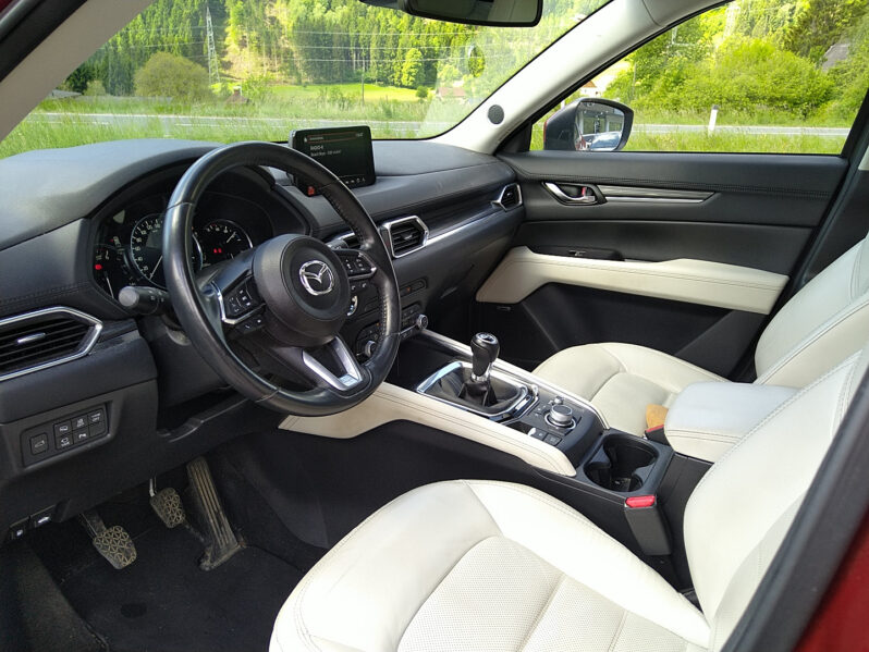 MAZDA CX-5 CD184 AWD REVOLUTION TOP LEDER WEISS voll